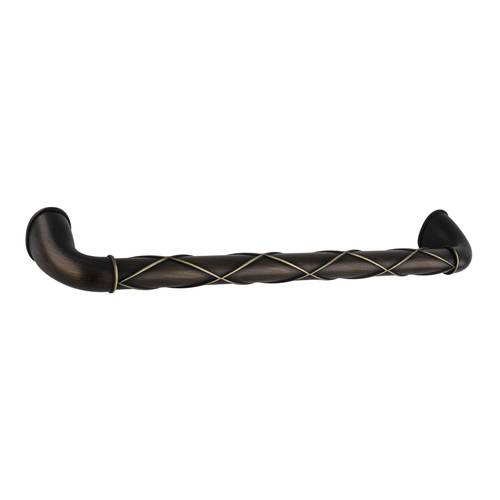 Amerock BP55425RB Lattice Cabinet Appliance Pull For Kitchen And Bathroom Hardware 12 Center to Center Roman Bronze