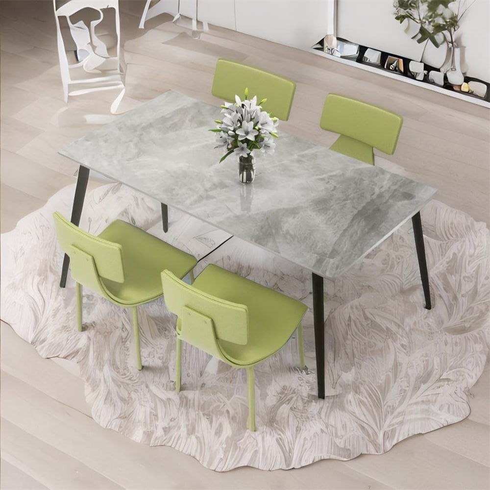 Sintered Stone Dining Table for Kitchen  Living Room