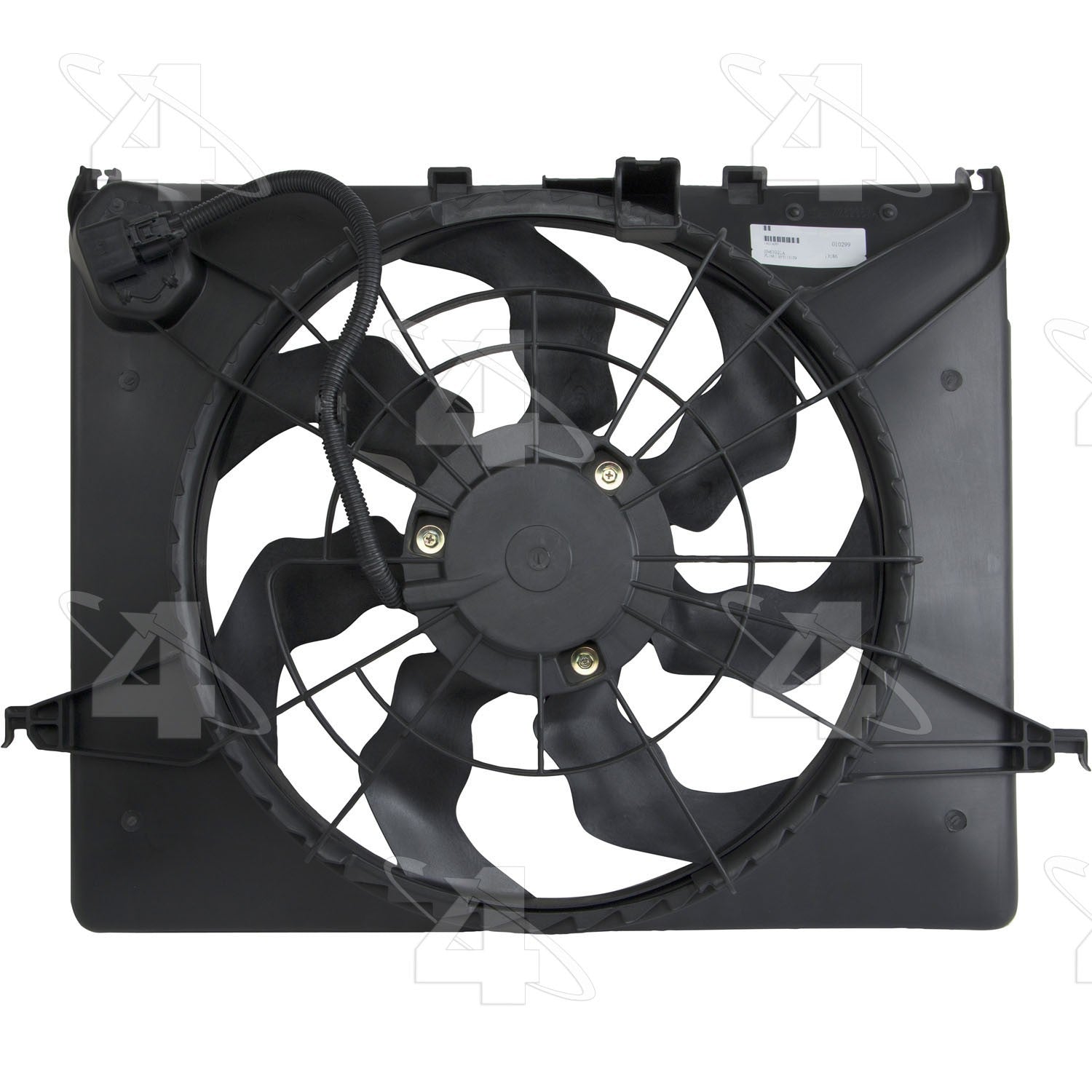 Four Seasons 76257 Engine Cooling Fan Assembly for Hyundai Sonata， Kia Optima