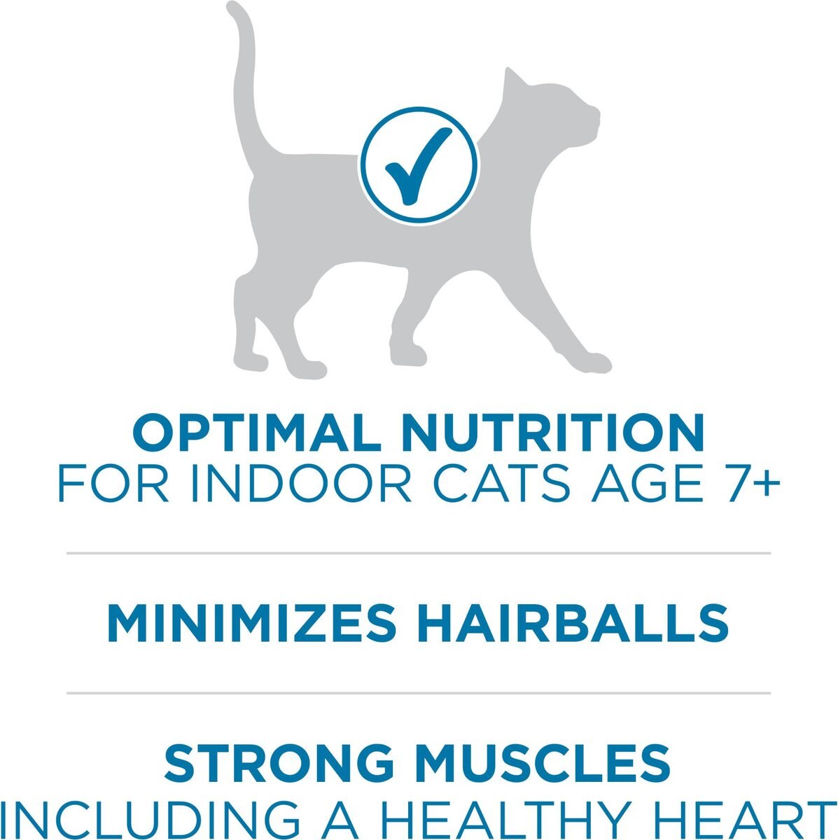 Purina ONE Indoor Advantage Senior 7+ High Protein Natural Dry Cat Food