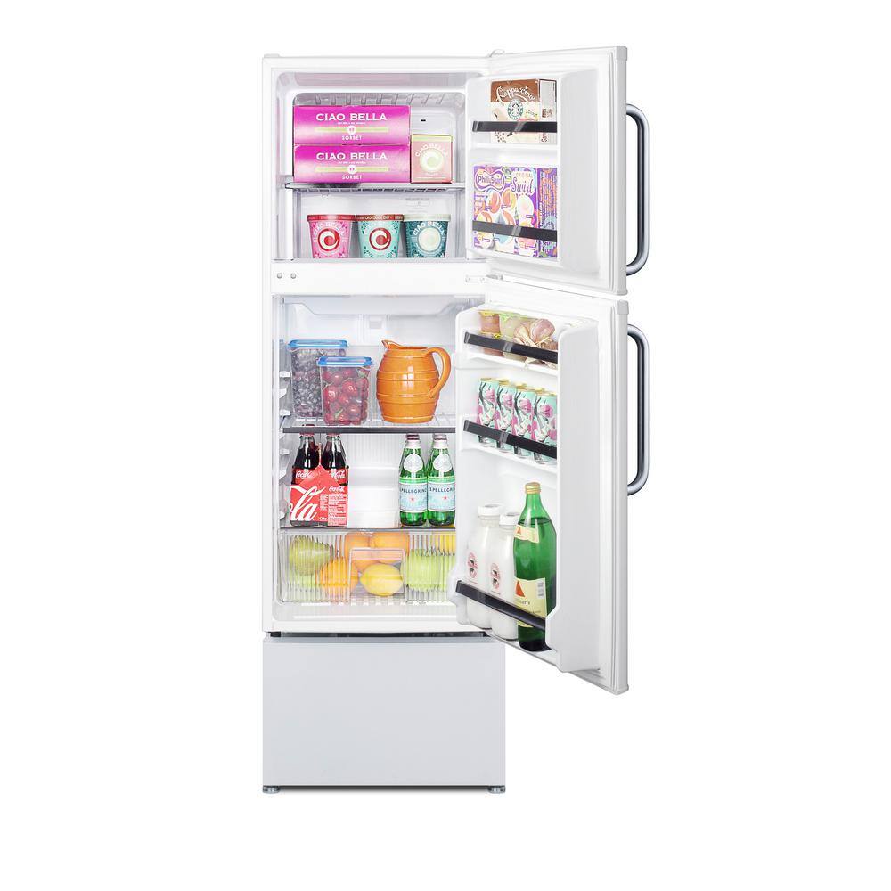 Summit Appliance 4.6 cu. ft. Top Freezer Refrigerator in White ENERGY STAR FF711ESAL