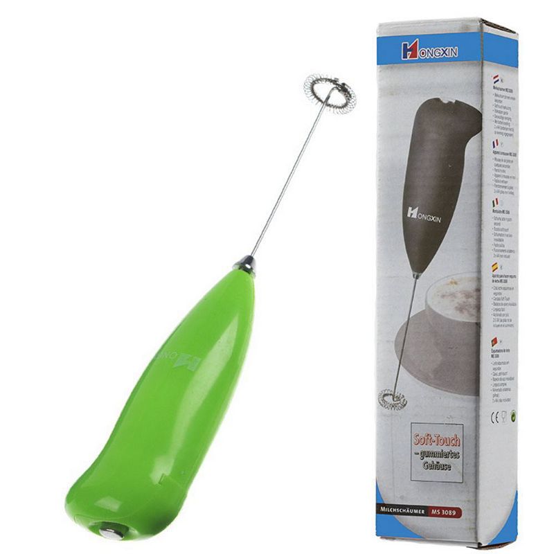 Stainless Steel Handheld Electric Blender; Egg Whisk; Coffee Milk Frother