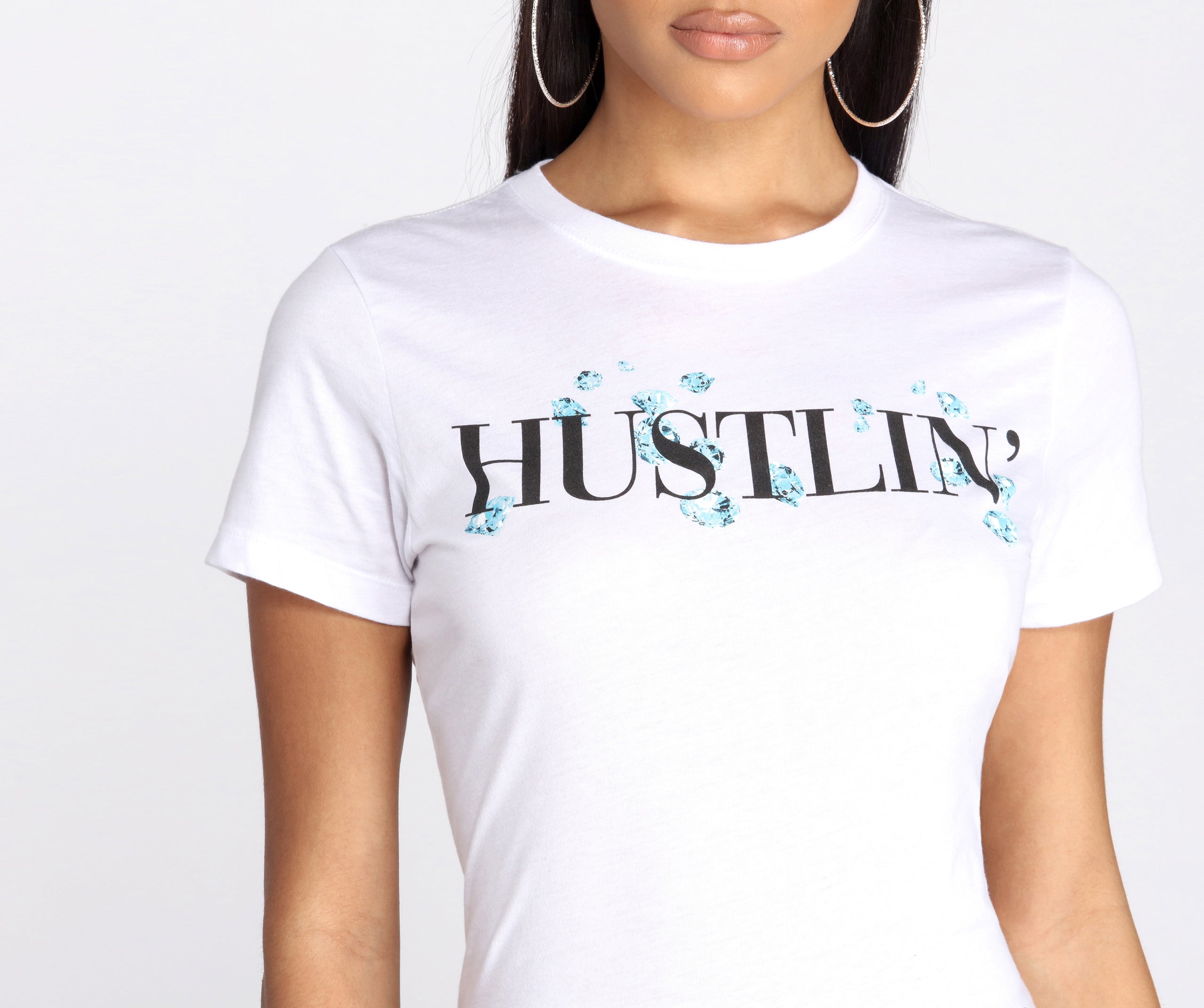 Hustlin' Diamond Tee