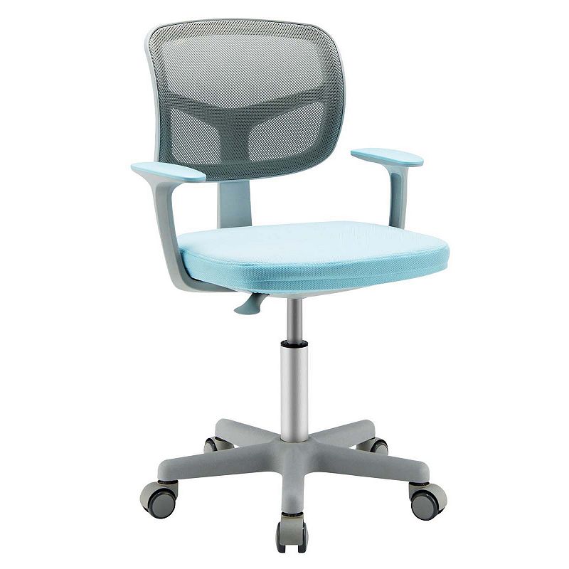 Adjustable Desk Chair with Auto Brake Casters for Kids