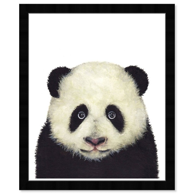 X 21 quot Cute Baby Panda Animals Framed Art Print Wynwood Studio