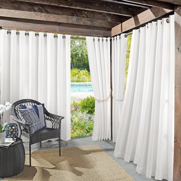 Sailor Indoor outdoor Uv Protectant Grommet Top Curtain Panel Sun Zero