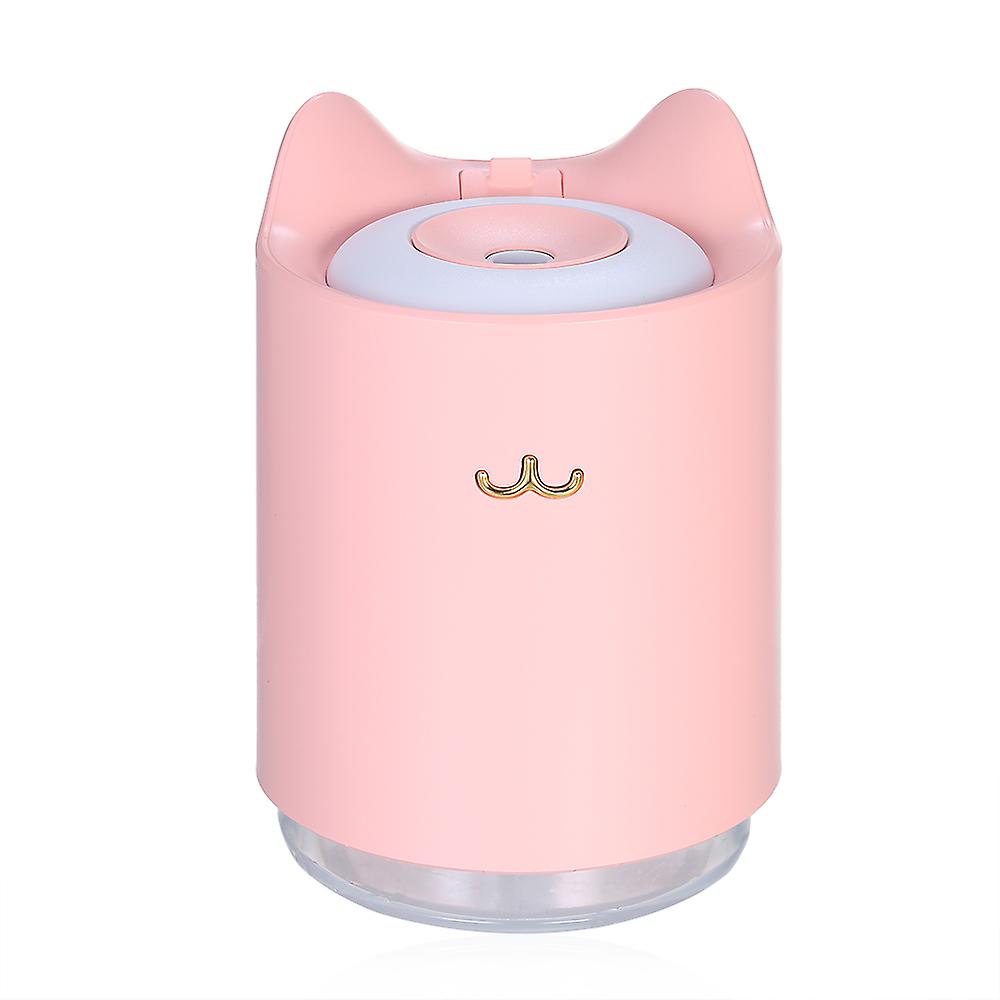 Mini Humidifier Usb Air Humidifier Household Office Bedroom Desktop Humidifier Two Spray Modes With Colorful Led Lights 320ml Water Tank No.223459