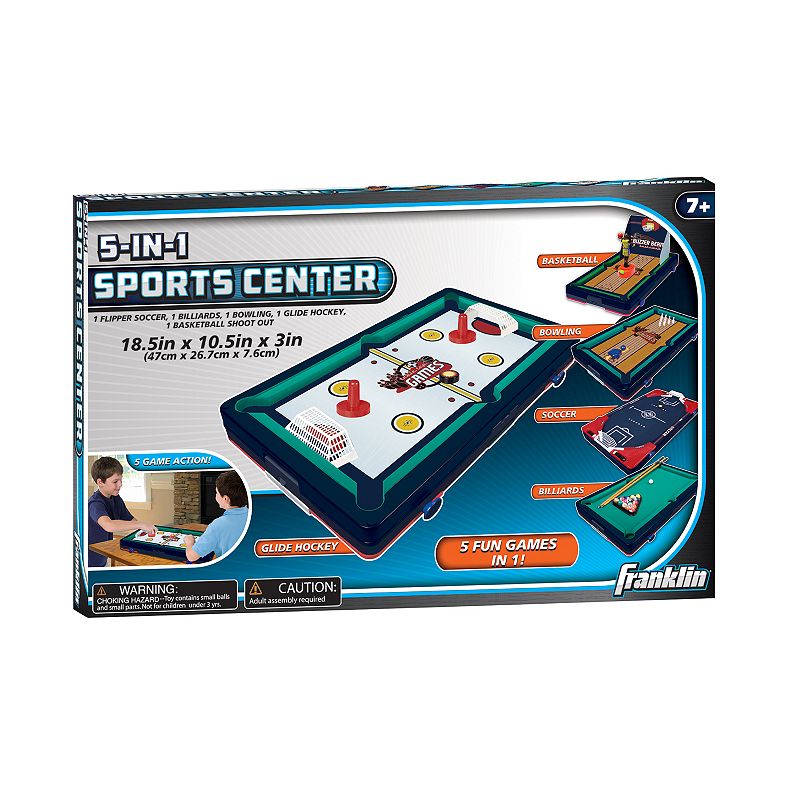 Franklin Sports 5-in-1 Sports Center Table Top Game