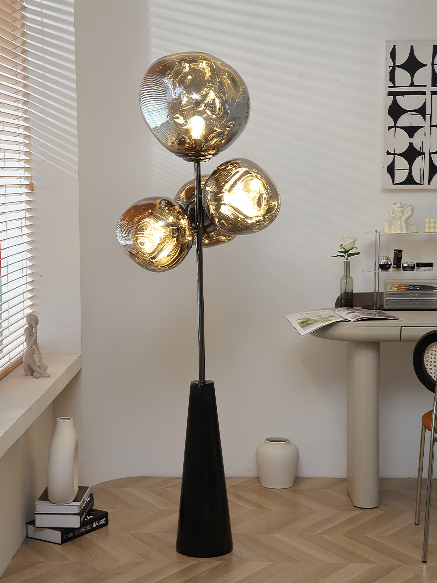 Lava Column Floor Lamp