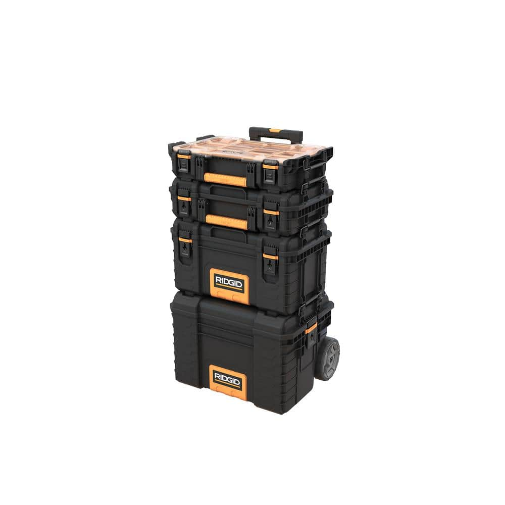 RIDGID Pro System Gear 10-Compartment Small Parts Organizer 238093