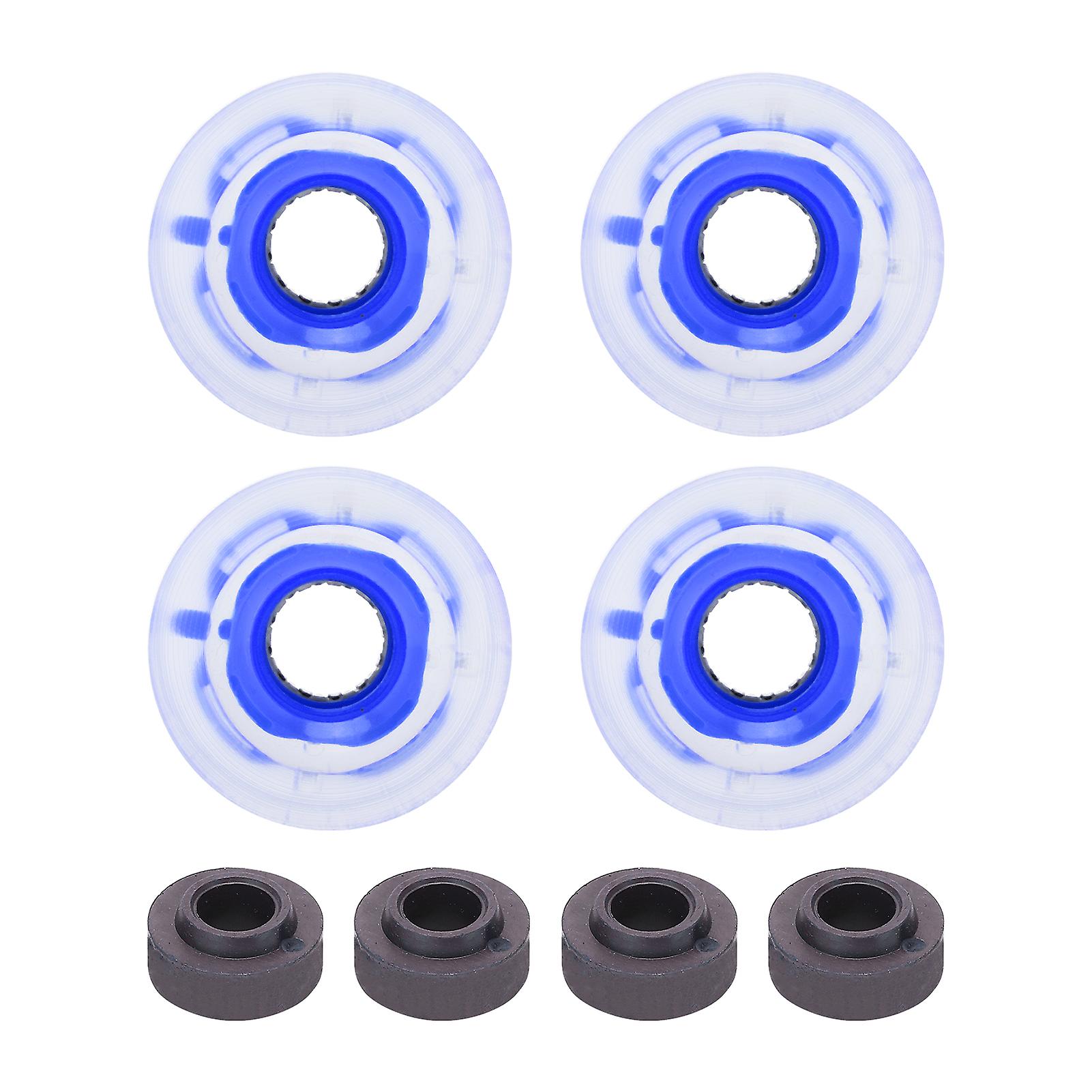 78a 60x45mm Highelastic Skateboard Flash Wheel Pu Filling For Longboard Cruiser Board(sapphire )