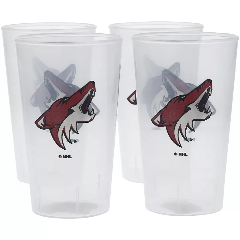 Arizona Coyotes 16oz. Acrylic Tumblers 4-Pack Set