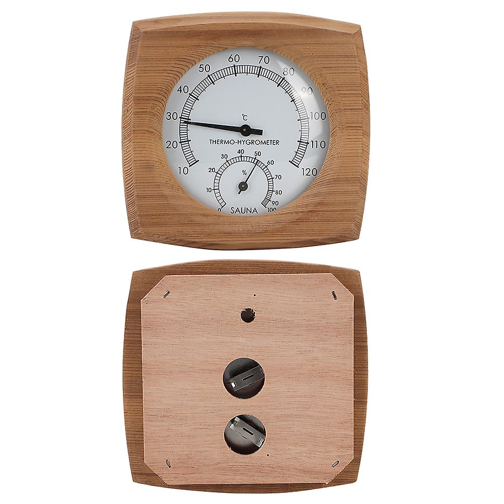 Sauna Thermometer 2 In-1 Digital Sauna Wood Thermometer  Hygrometer Sauna Temperature Thermometer Accessories For Steam Room Sauna Room_x000d_