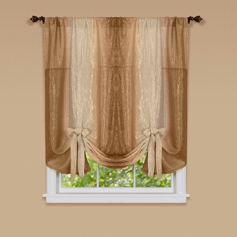 Ombre Tie-Up Window Shade - 50'' x 63''