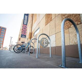 Dero Hoop Rack Galvanized In-Ground Mount HR-IG-GV