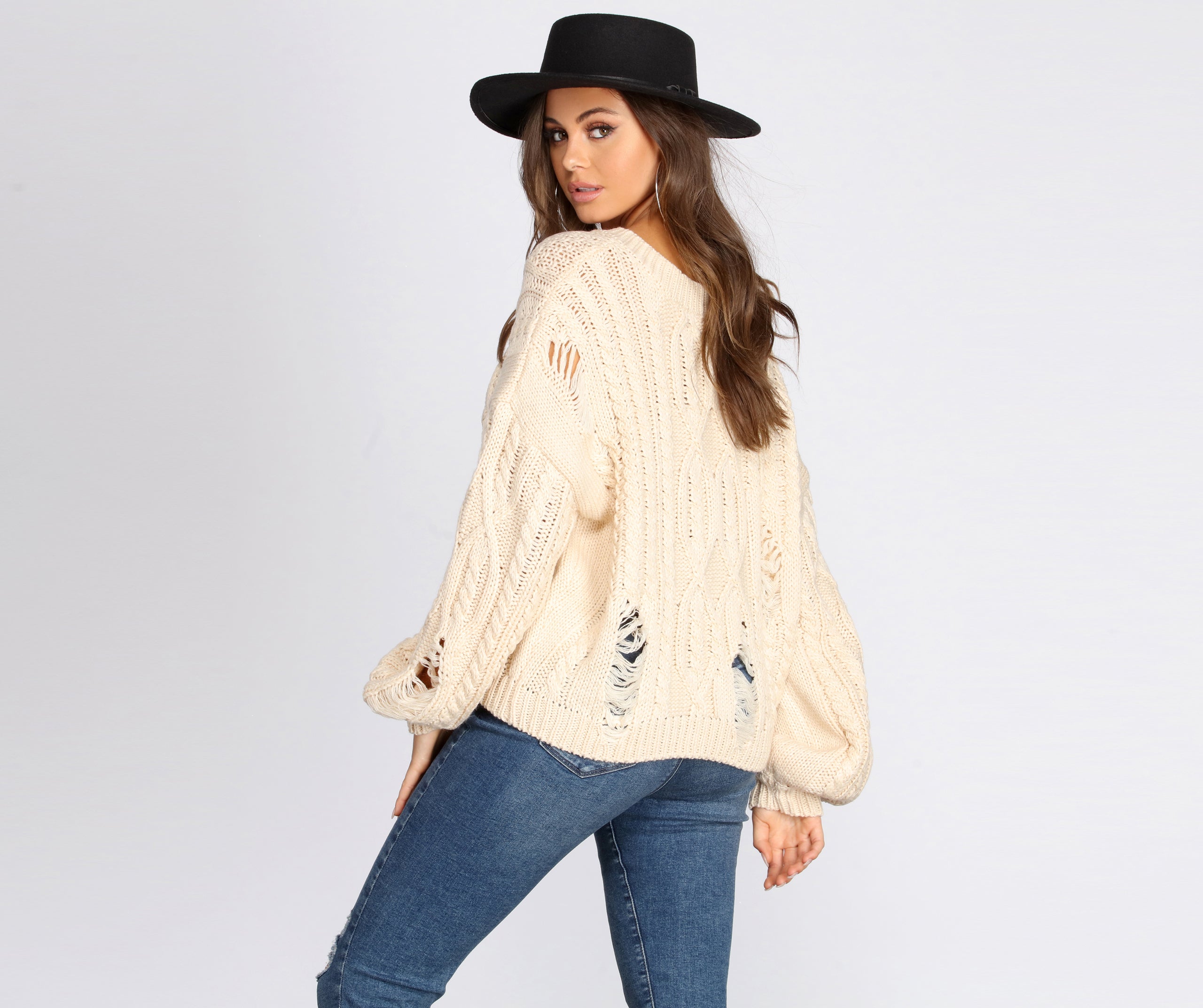 Cozy Cable Knit Sweater