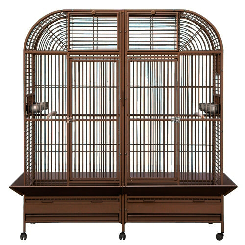 Kings Cages SLT 6432 Extra Large Bird Cage. 64X32X70 (Coppertone +$20.00)