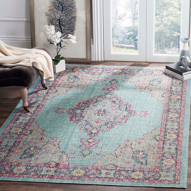 Safavieh Artisan Adalyn Framed Floral Rug