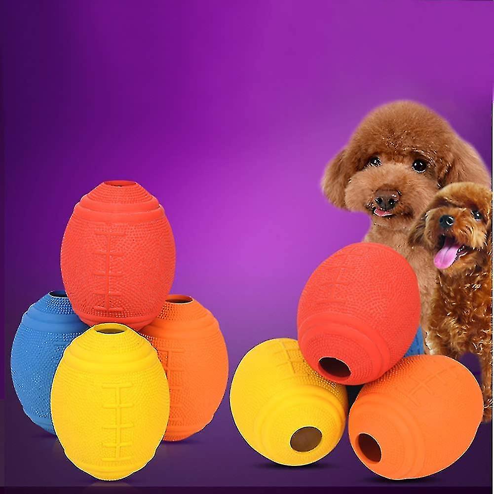 Pet Treat Ball Food Dispenser Iq Treat Dispensing Ball Dog Interactive Toy Rubber Chew Toy Slow Feed