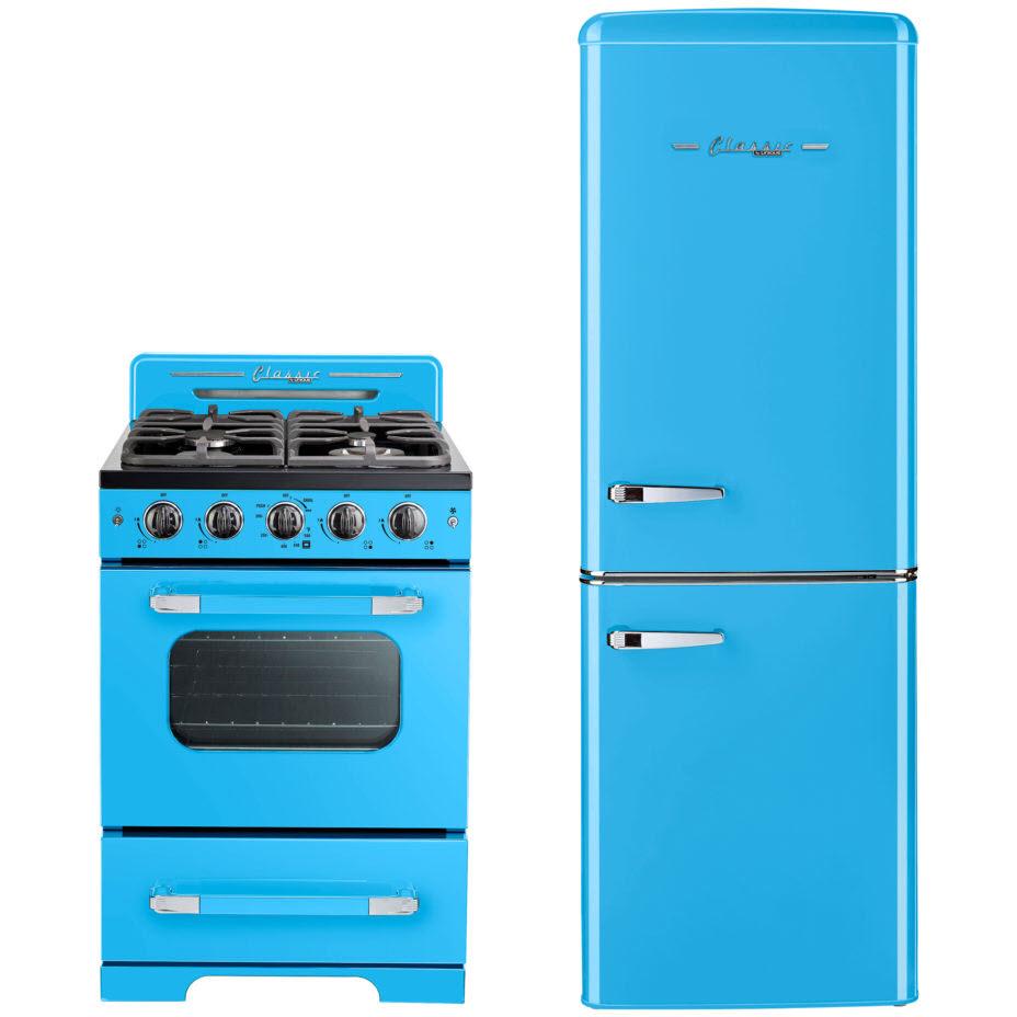 Unique Appliances 24-inch Freestanding Gas Range with Convection Technology UGP-24CR RB