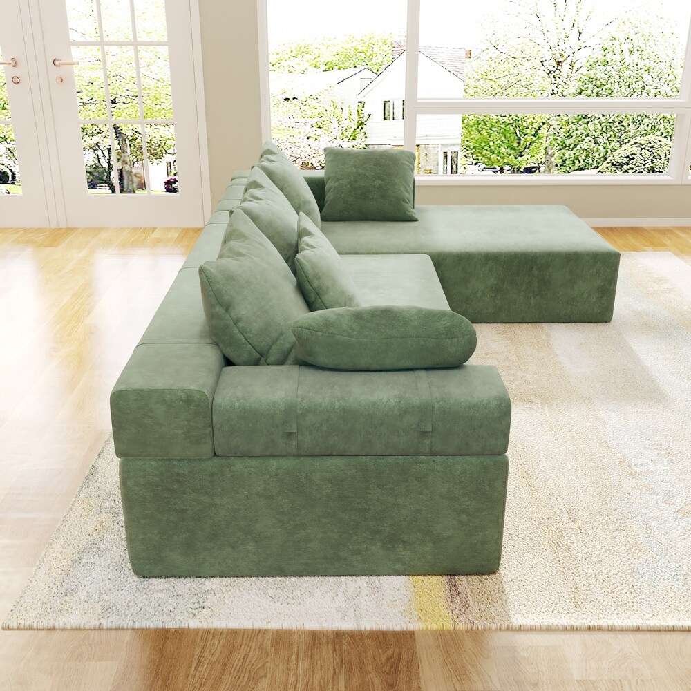 Modern Upholstered Sofa Set Modular 108\