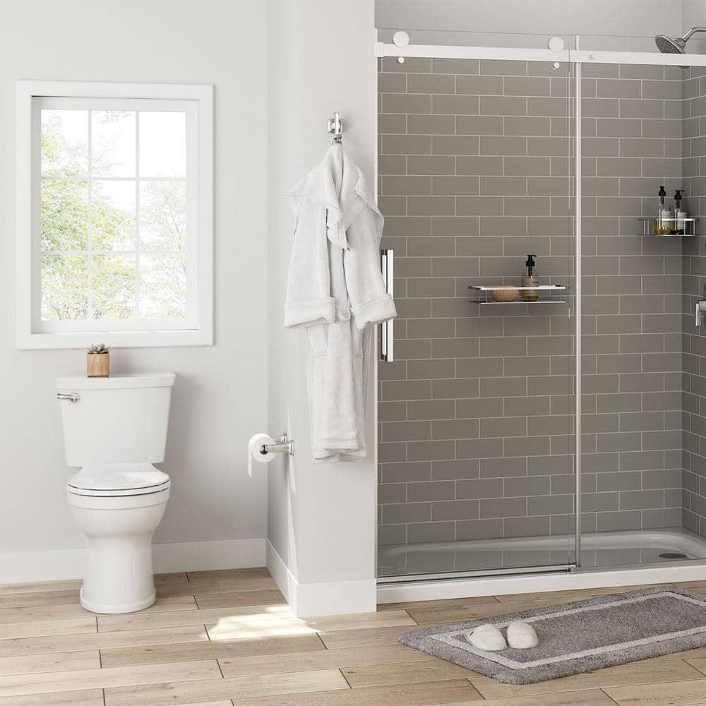 American Standard Champion Tall Height 2Piece HighEfficiency 128 GPF Single Flush Round Front Toilet in White Seat Included