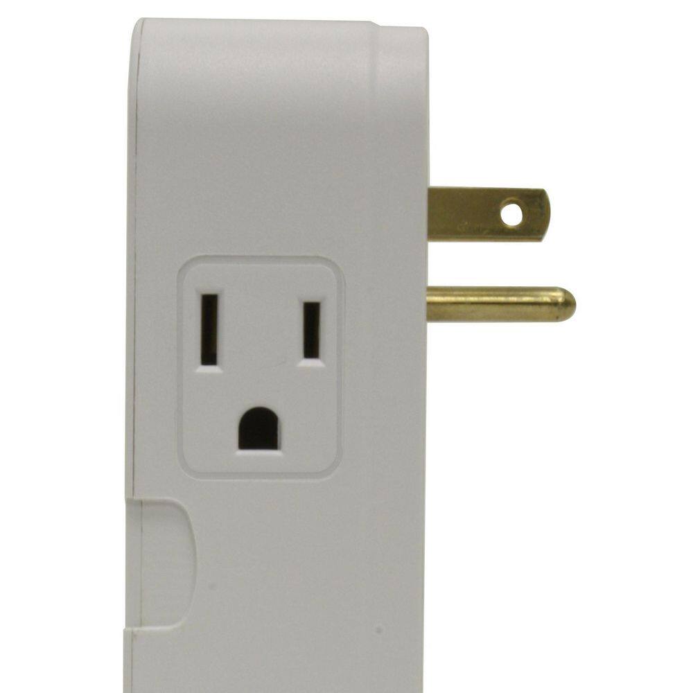 2-Outlet Hidden Dog Fence Surge Protector 4.8 inches MD2-DF