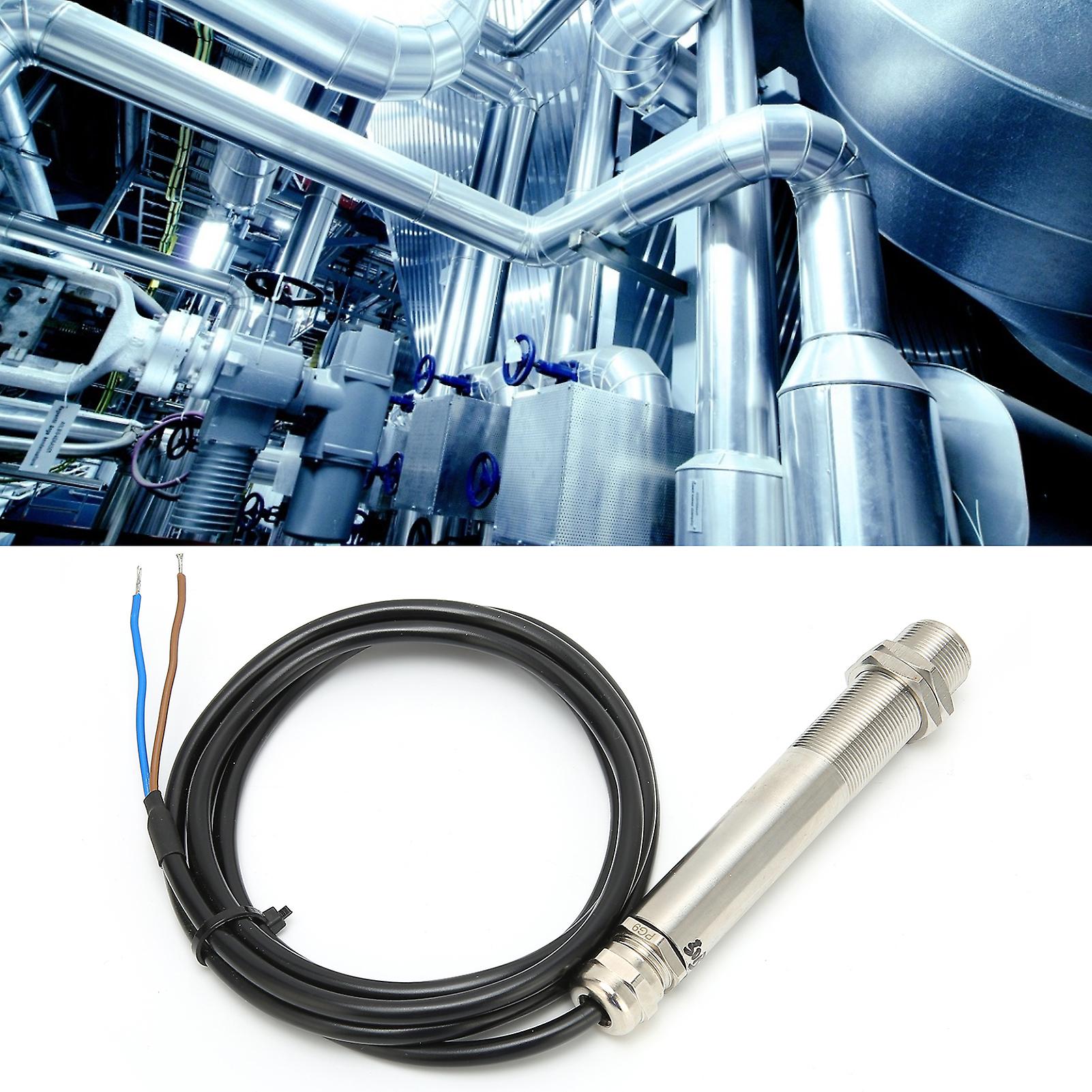 Temperature Sensor Probe With 1.5m Cable， Infrared Thermometer， 24vdc Power Supply， And 4-20ma Output For Industrial And Food Processing Applications[