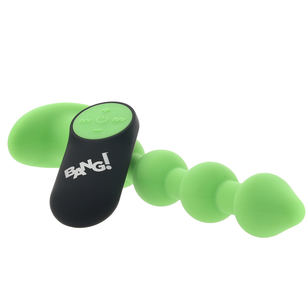 Bang! Glow-in-the-Dark Anal Bead Vibe