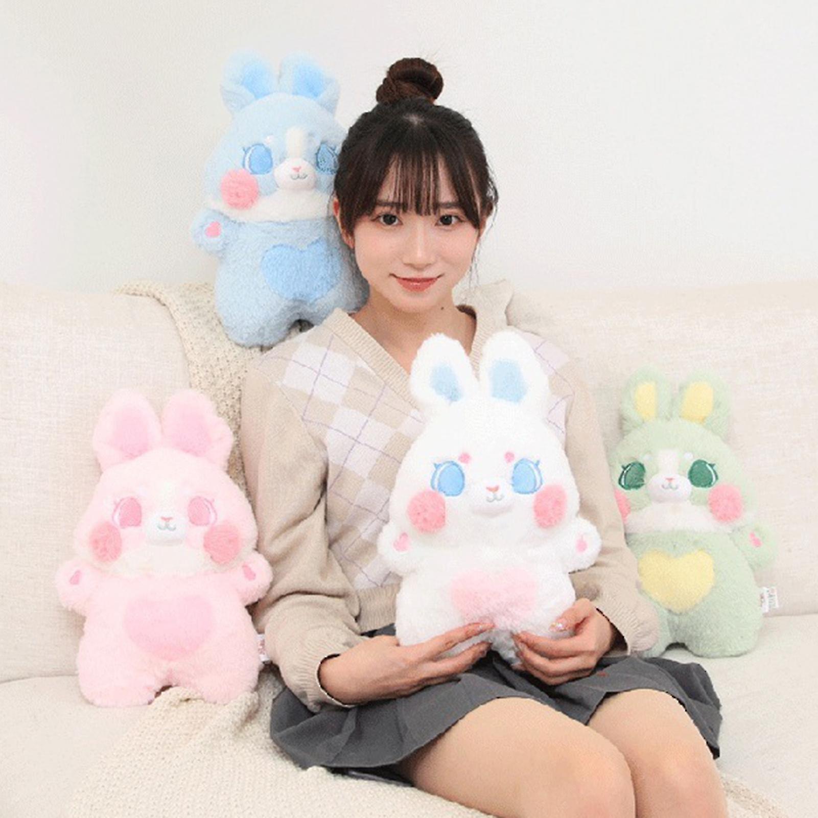 35cm Rabbit Plush Toy Filled Fully Sleep Companion Appease Toy Lovely Plushies Ornament Fluffy Stuffed Animal Plush Cartoon Doll Toy Girl Toy