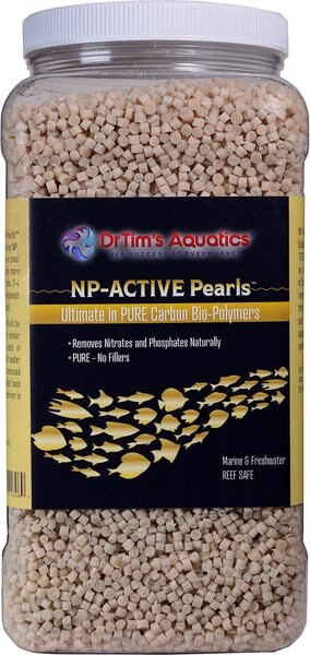 Dr. Tim's Aquatics NP-Active Pearls Aquarium Cleaner， 3，785-mL bottle