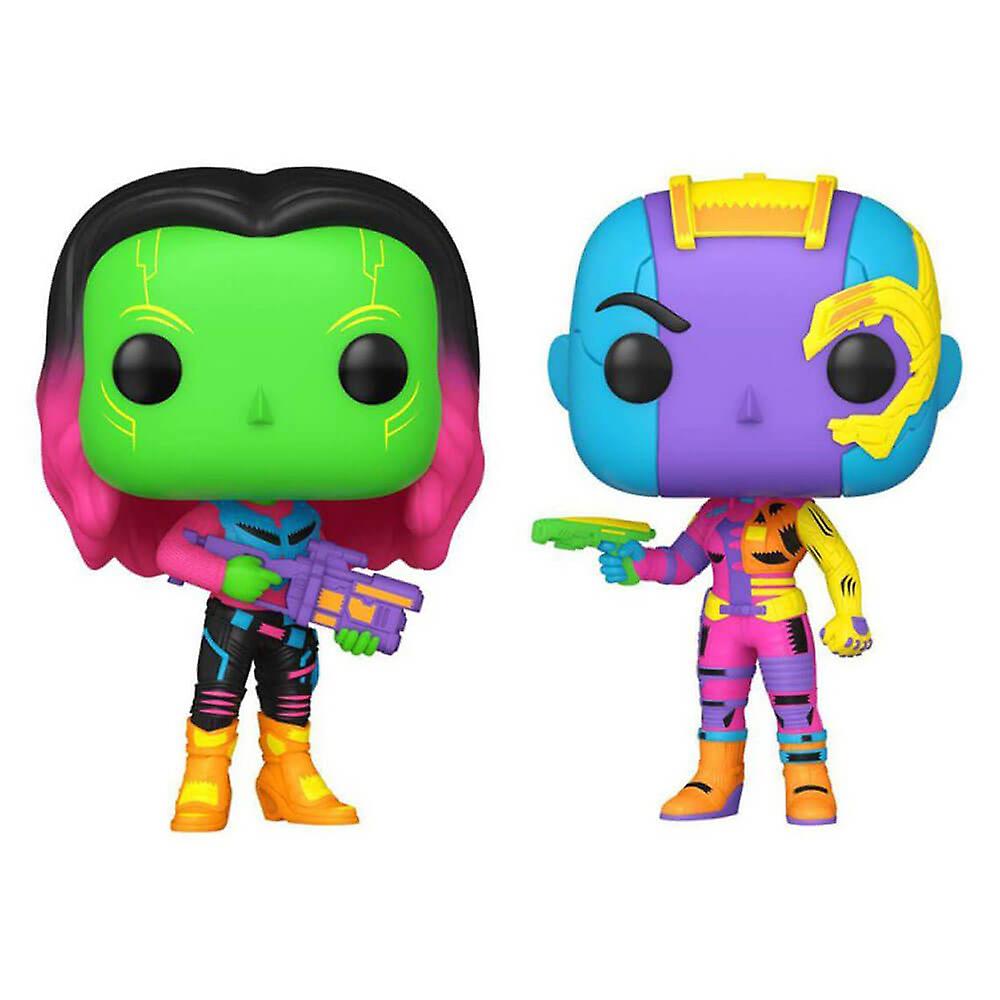 Gamora and Nebula Black Light US Exclusive Pop! 2pk