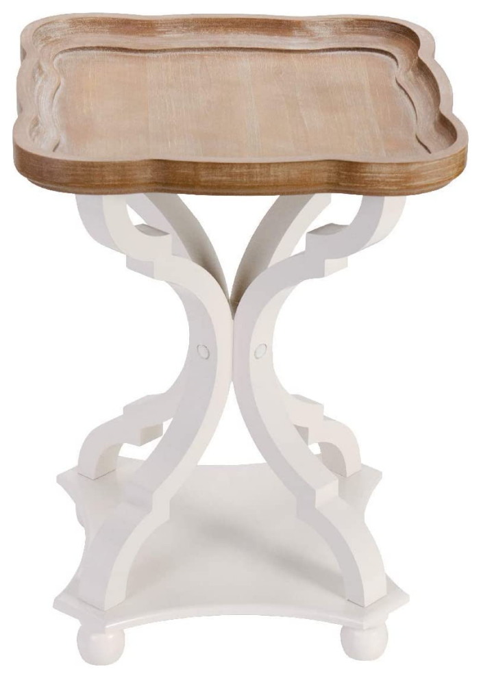 Rustic Farmhouse Accent End Table   Contemporary   Side Tables And End Tables   by Imtinanz  LLC  Houzz