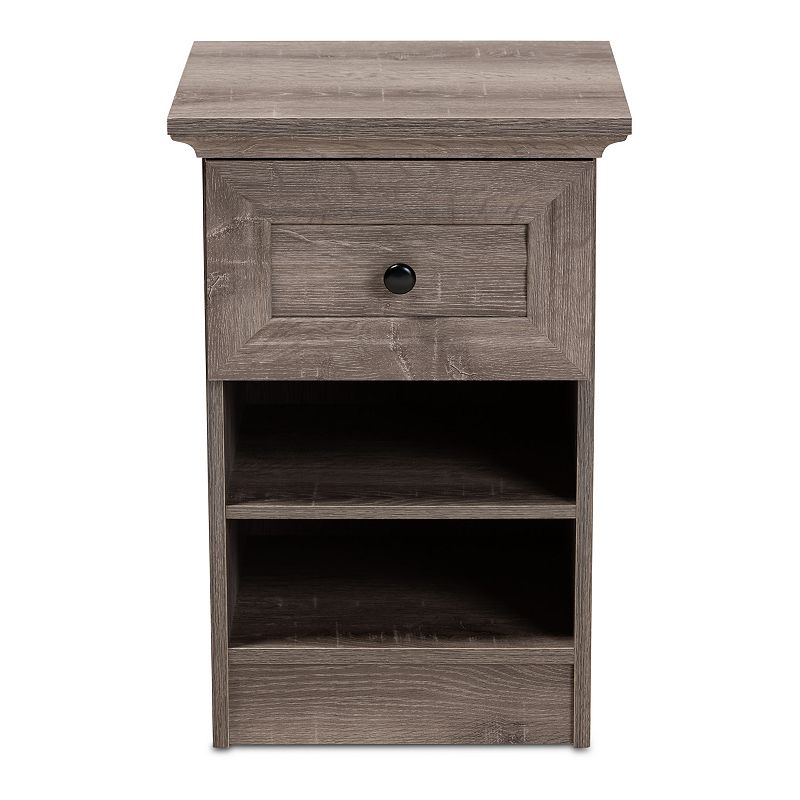 Baxton Studio Dara Nightstand Table