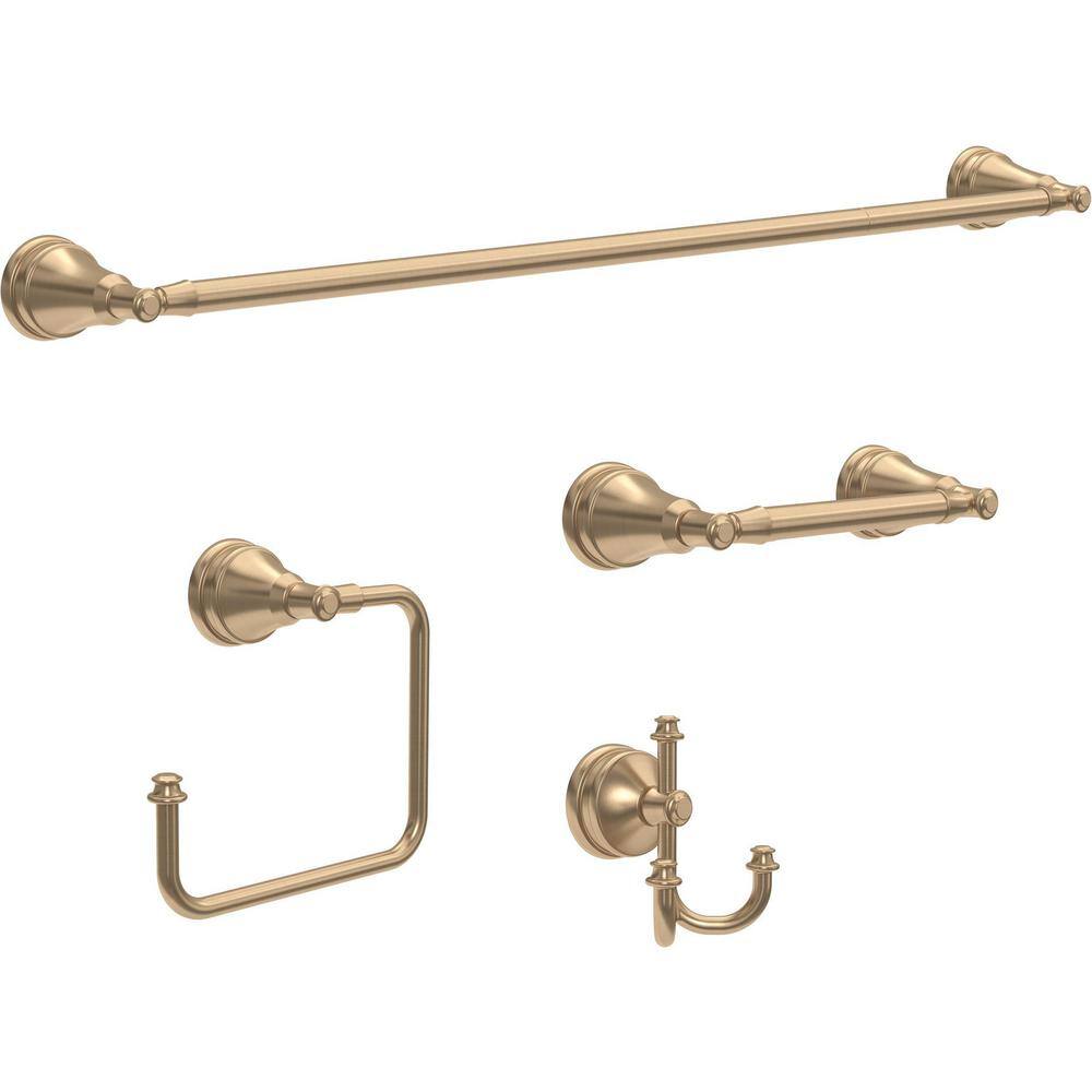 Delta Mylan 18 in. Towel Bar with 6 in. Extender in Champagne Bronze MYN18-CZ