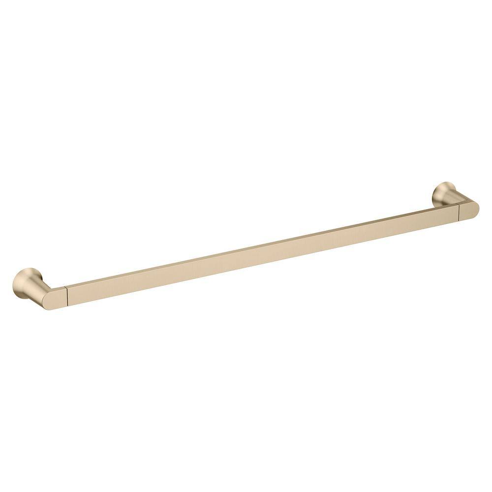 MOEN Genta 24 in. Towel Bar in Bronzed Gold BH3624BZG