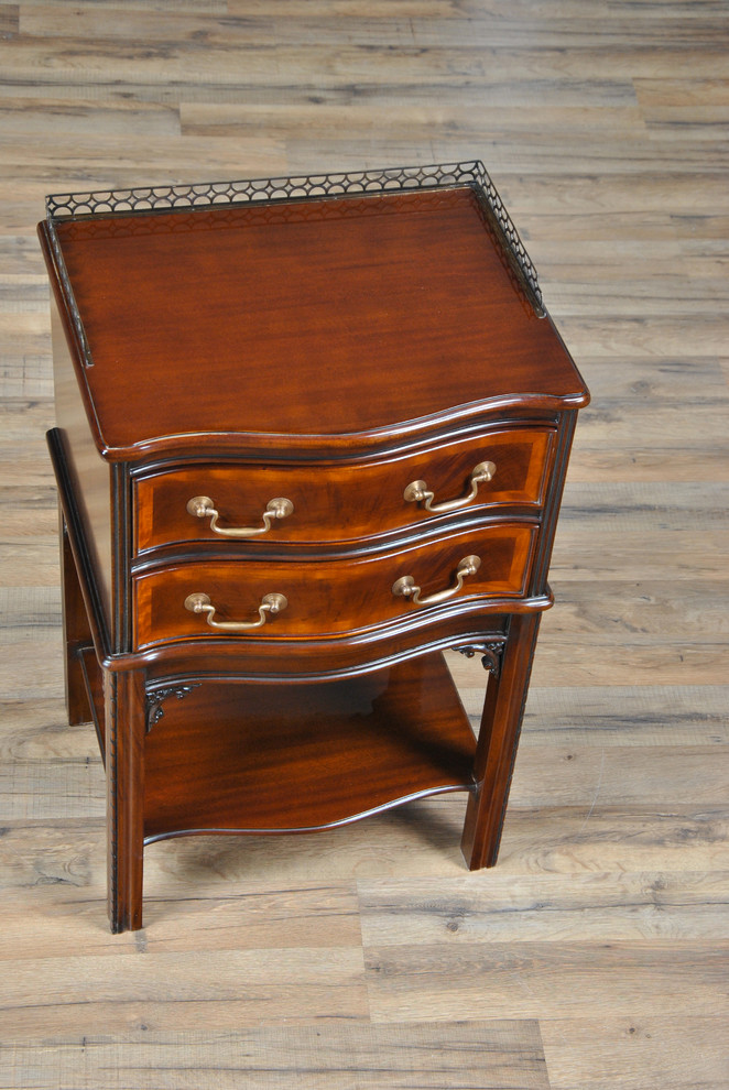 Chippendale End Table  Mahogany End Table   Traditional   Side Tables And End Tables   by Niagara Furniture  Houzz