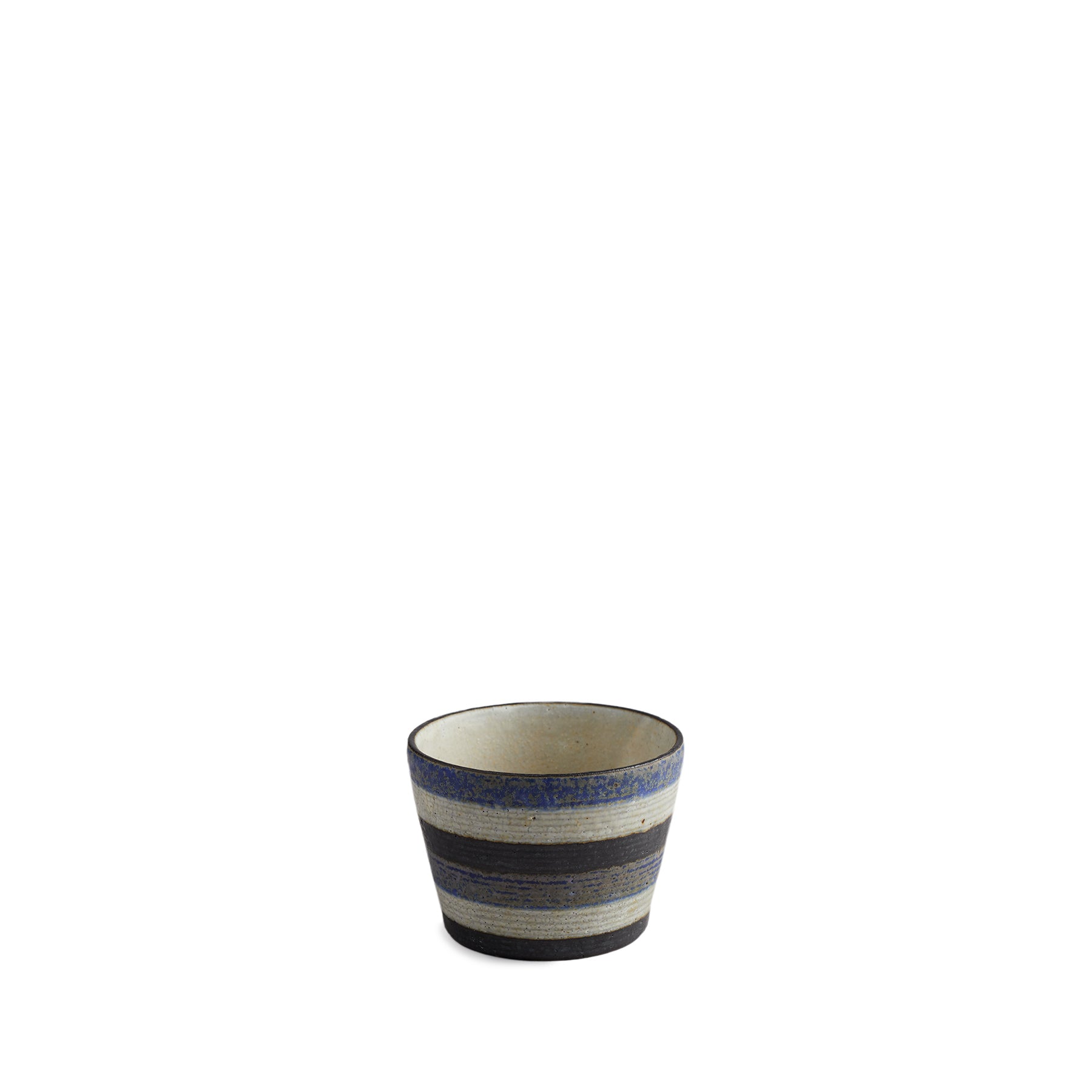 #51 Soba Cup in Indigo Stripes