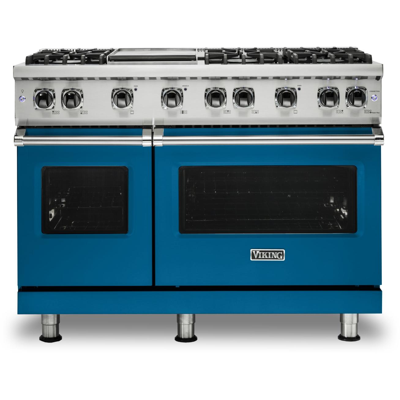 Viking 48-inch Freestanding Gas Range with VariSimmer VGR548-6GAB