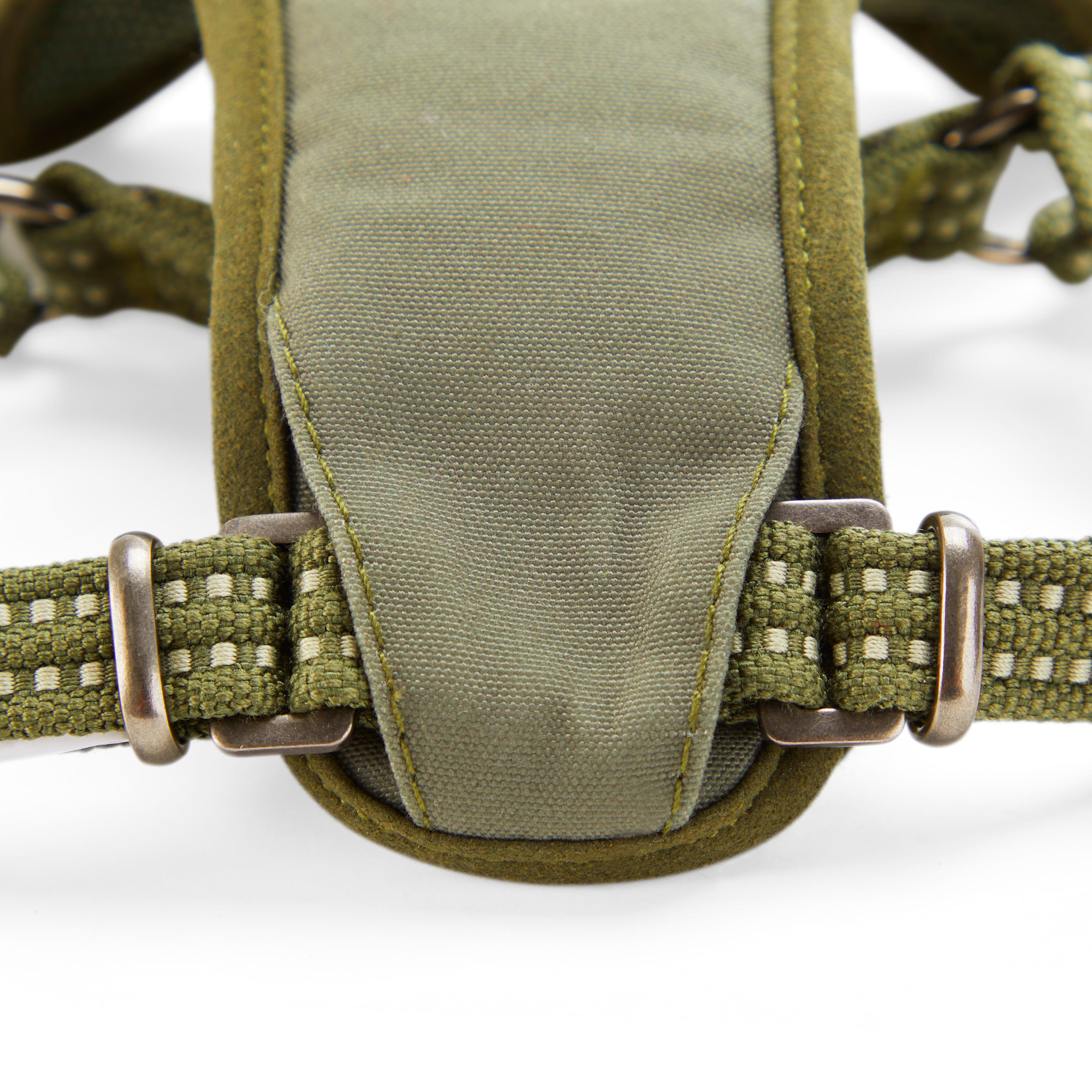 Reddy Olive Small Dog Harness， X-Small