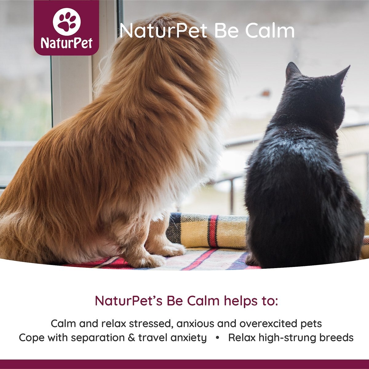 NaturPet Be Calm Pet Supplement