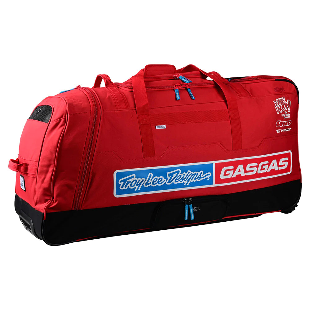 Troy Lee Designs Meridian Wheeled Gear Bag - GasGas Team Red