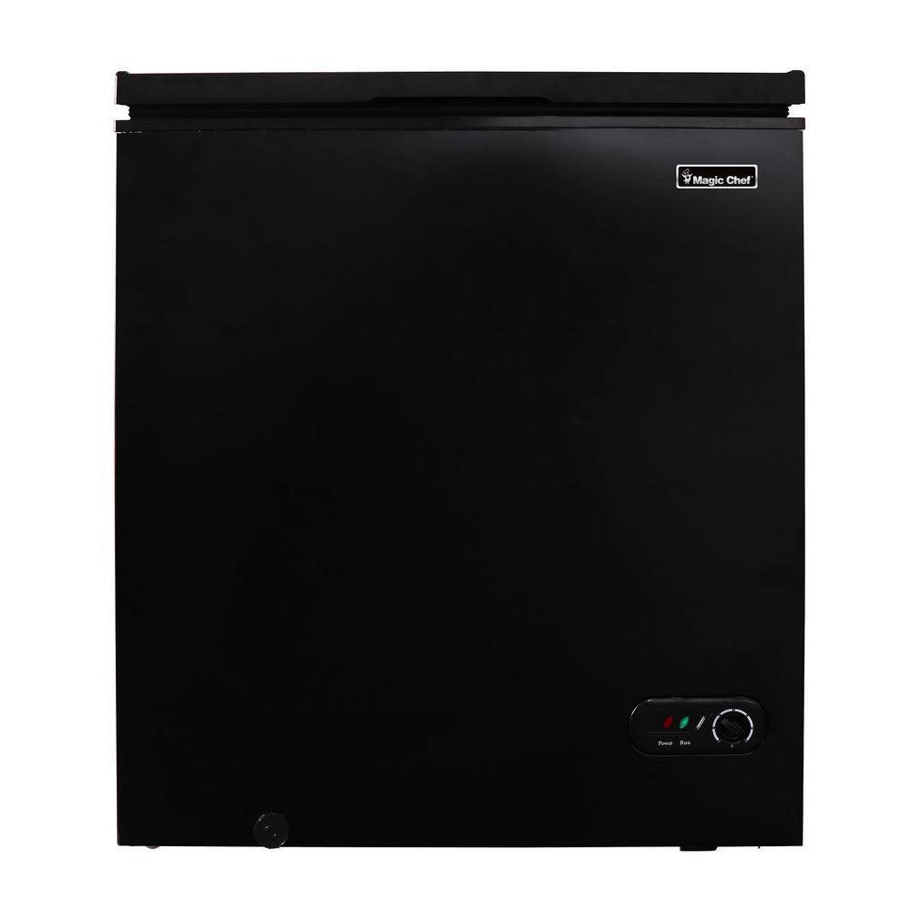 Magic Chef 5.0 cu. ft. Chest Freezer in Black HMCF5B4