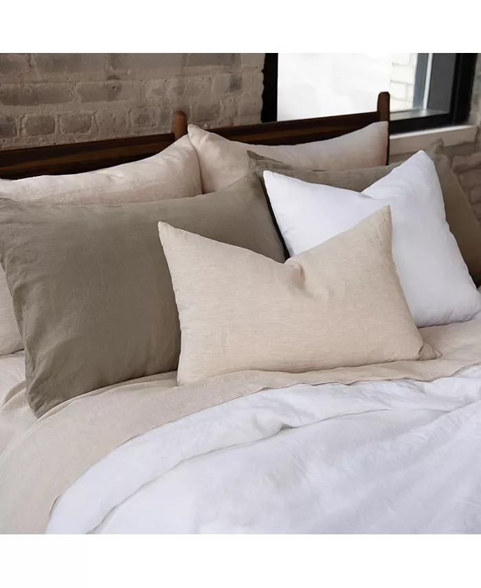 Bokser Home 100% French Linen Duvet Cover - King Cal King