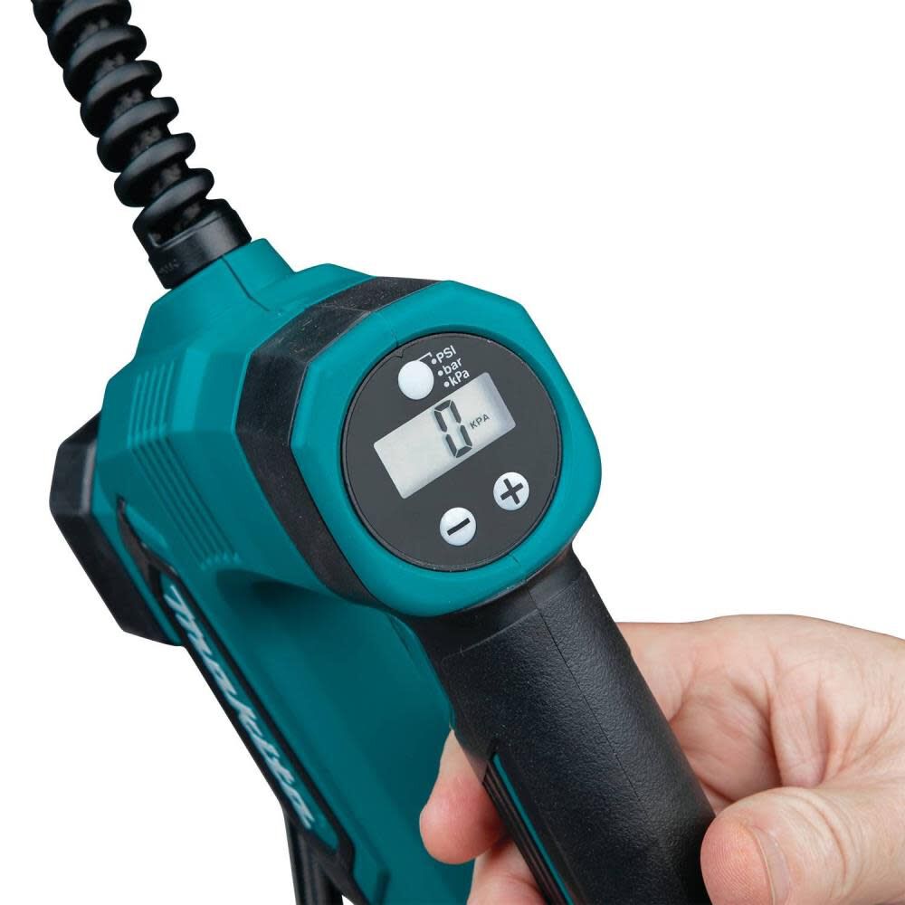 Makita 12V Max CXT Lithium-Ion Cordless Inflator Tool Only MP100DZ from Makita