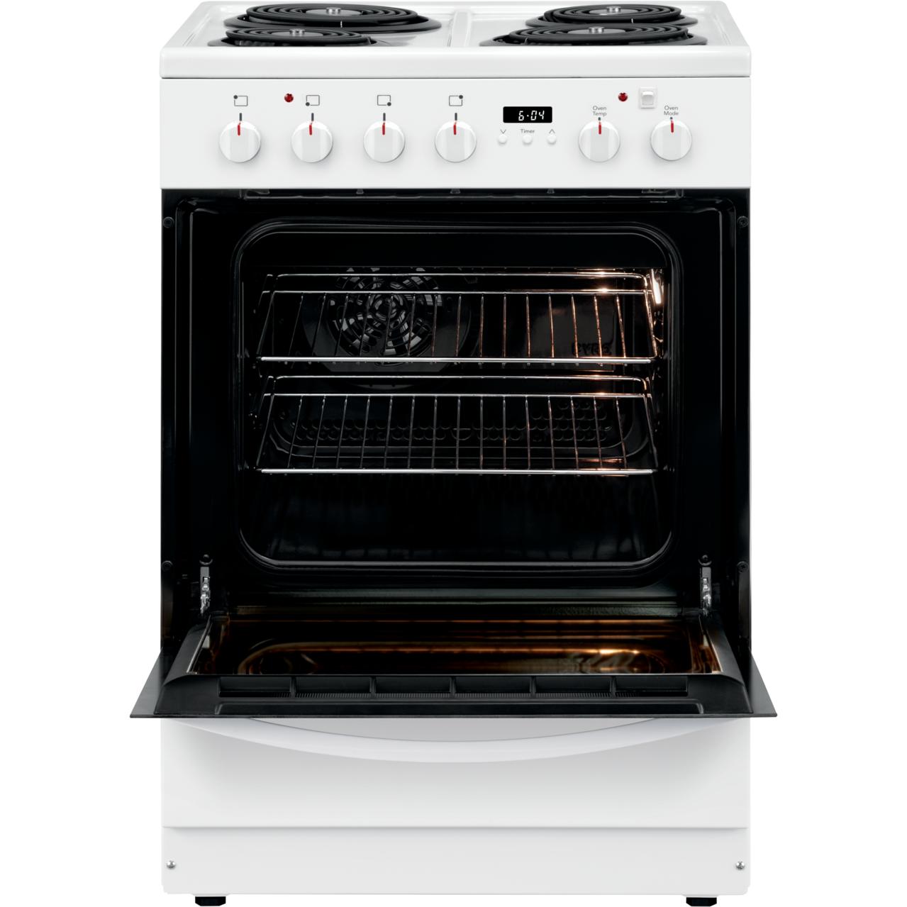 Frigidaire 24-inch Freestanding Electric Range with Convection Technology FCFC241CAW