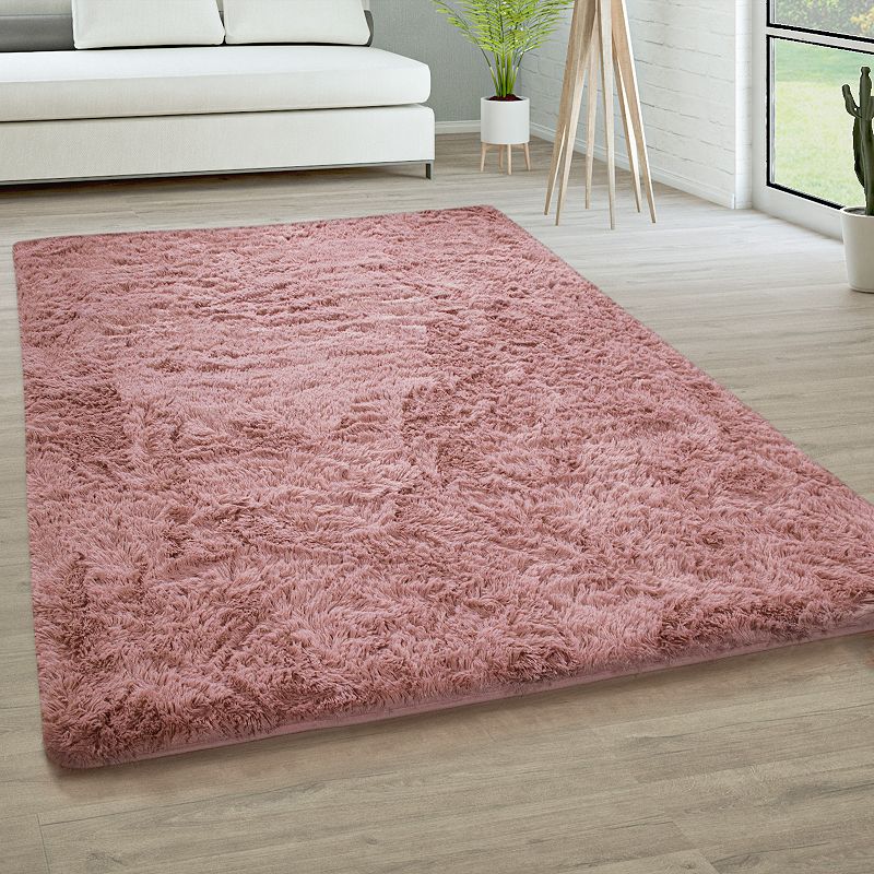 Modern Shag Rug Soft and Fluffy In Solid Colors