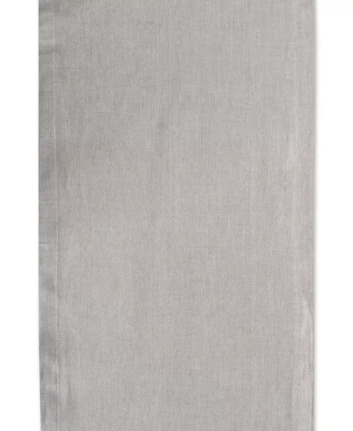 Design Imports Solid Chambray Table Runner 14 x 108