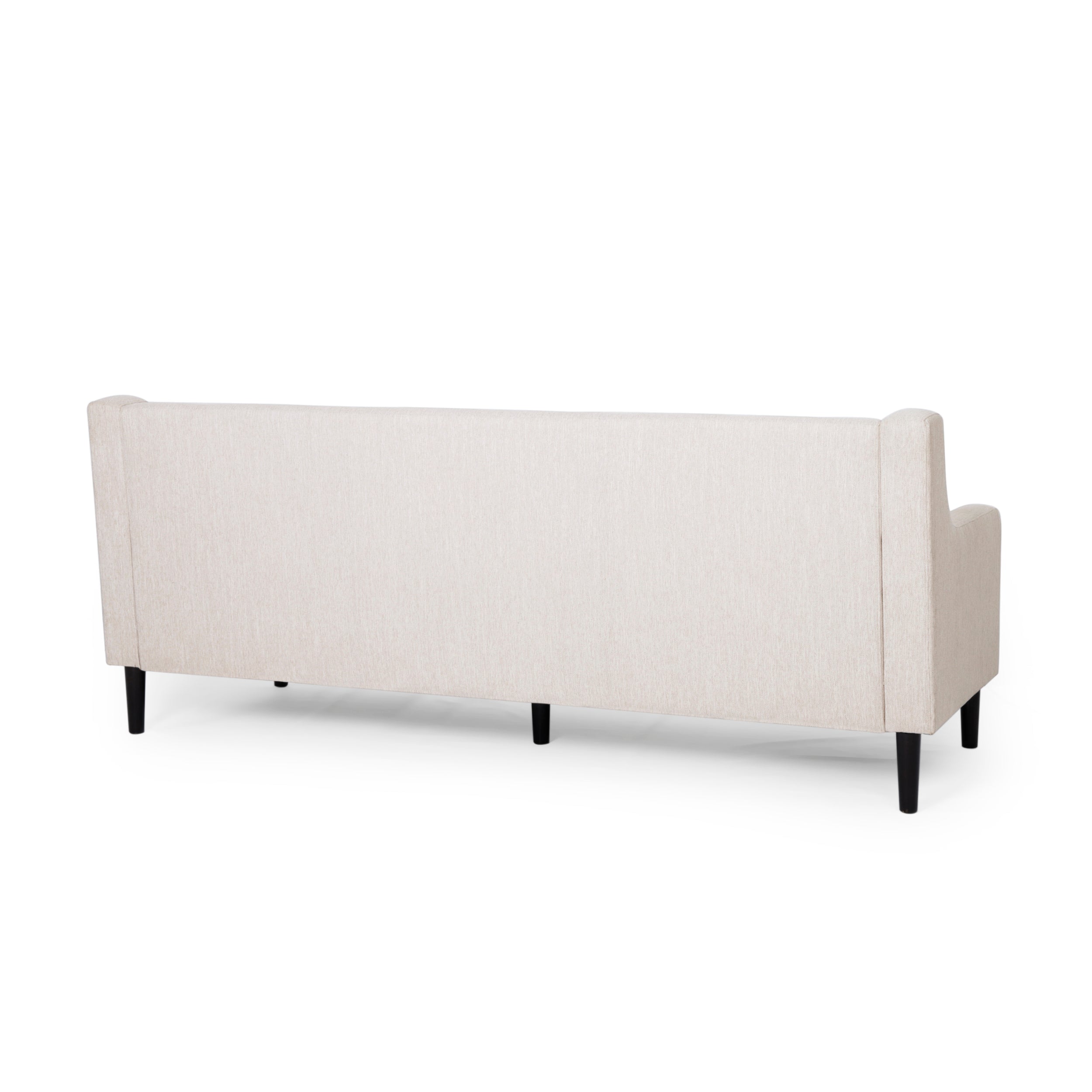 Daelynn Tufted Fabric 3 Seater Sofa