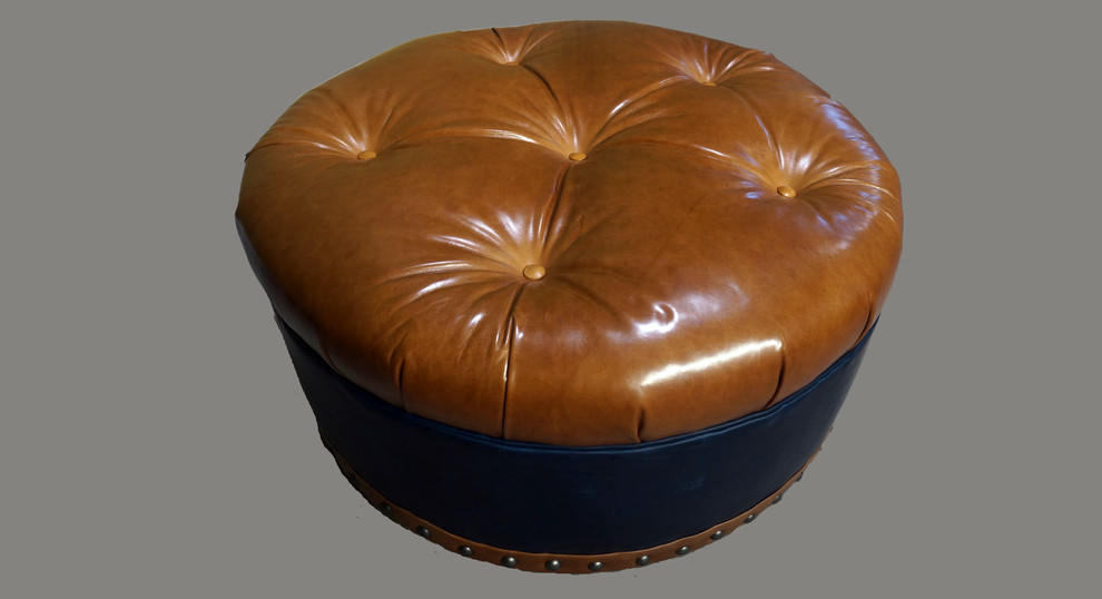 quotHavana quotTufted Ottoman   Southwestern   Footstools And Ottomans   by Great Blue Heron Furniture  Houzz